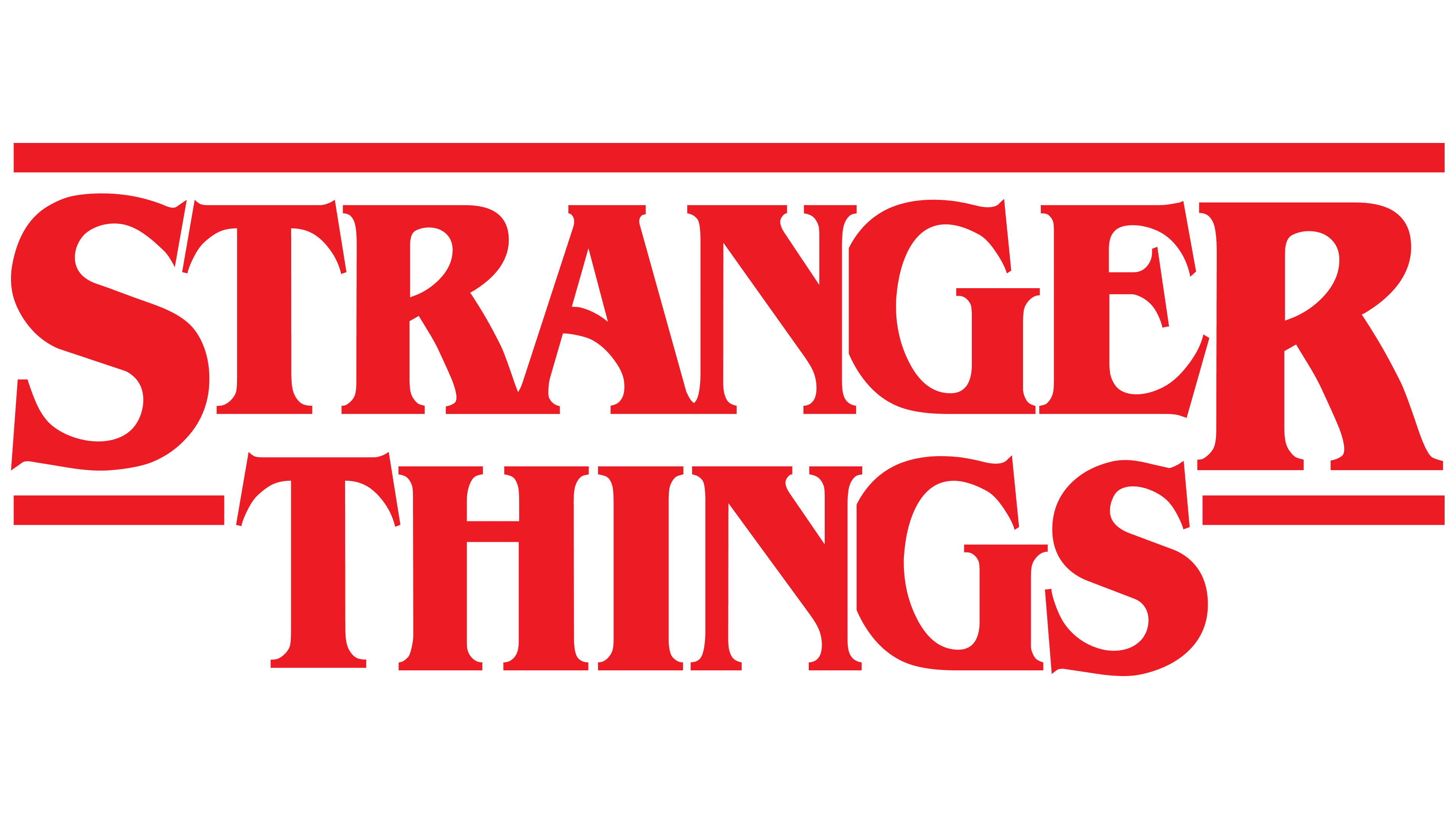 Logo Stranger Things TV